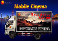 सरल गतिशील बबल प्रकाश हवा मोबाइल 5 डी सिनेमा ट्रक 2.25 किलोवाट 220V