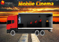 विषम मोशन मज़ेदार मोबाइल सिनेमा ट्रक 12 डी सिनेमा