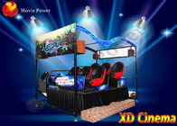 लोकप्रिय 6 डीओएफ इलेक्ट्रिक गतिशील प्लेटफार्म एक्सडी रंगमंच वीआर ग्लासस नो वर्टिगो के साथ