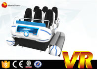 प्रमोशन 6 सीट फैमिली 9 डी वीआर सिनेमा 6 डीओएफ सिम्युलेटर मोशन इलेक्ट्रिक प्लेटफॉर्म के साथ
