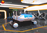 मनोरंजन पार्क उपकरण 6 सीटों इनडोर सिनेमा 9 डी आभासी वास्तविकता अनुभव खेल सिम्युलेटर
