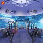 रूम साइज 360 डिग्री स्क्रीन रोटेटिंग प्लेटफॉर्म ऑर्बिट सिनेमा 4 डी 5 डी थिएटर