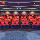 इंडोर आर्क स्क्रीन मूवी प्रोजेक्टर 4D मोशन सिनेमा 2 सीटें
