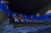 इमर्सिव एनवायरनमेंट 5 डी सिनेमा थिएटर सिम्युलेटर 3 डीओएफ इलेक्ट्रिक डायनेमिक सिस्टम