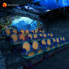प्रोफेशनल इमर्सिव कस्टम इंटरएक्टिव 4D 5D मूवी थियेटर 2-6 सीटें