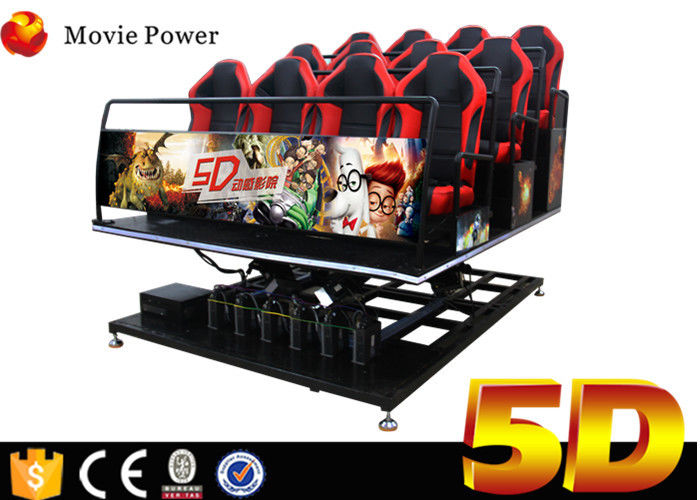 Children Entertainment Equipment 5D Movie Theater With Special Effects