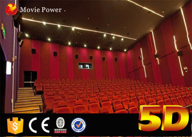 आईएमएक्स फिल्म 4 डी मूवी थिएटर 2 से 200 सीट्स बड़े पैमाने पर थीम पार्क में मोशनल मूवमेंट के साथ