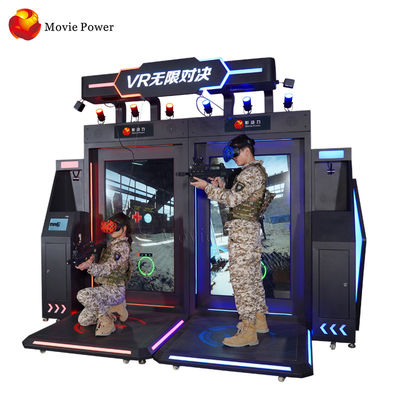 मल्टीप्लेयर स्टैंडिंग 9 डी वीआर गेम वर्चुअल रियलिटी मशीन इंटरएक्टिव सीरीज़