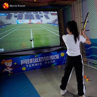 इंटरएक्टिव फिजिकल फिटनेस गेम 9 डी वर्चुअल रियलिटी टेनिस उपकरण वीआर स्पोर्ट गेम