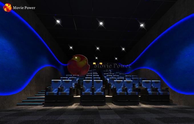 शॉपिंग मॉल सिनेमा प्रोजेक्ट मलिफे सीट्स 5 डी सिनेमा उपकरण 0
