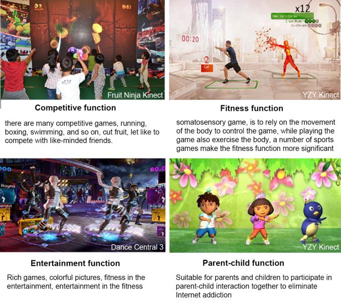 इनडोर खेल बच्चे एआर इंटरएक्टिव प्रोजेक्शन फ्लोर गेम 1