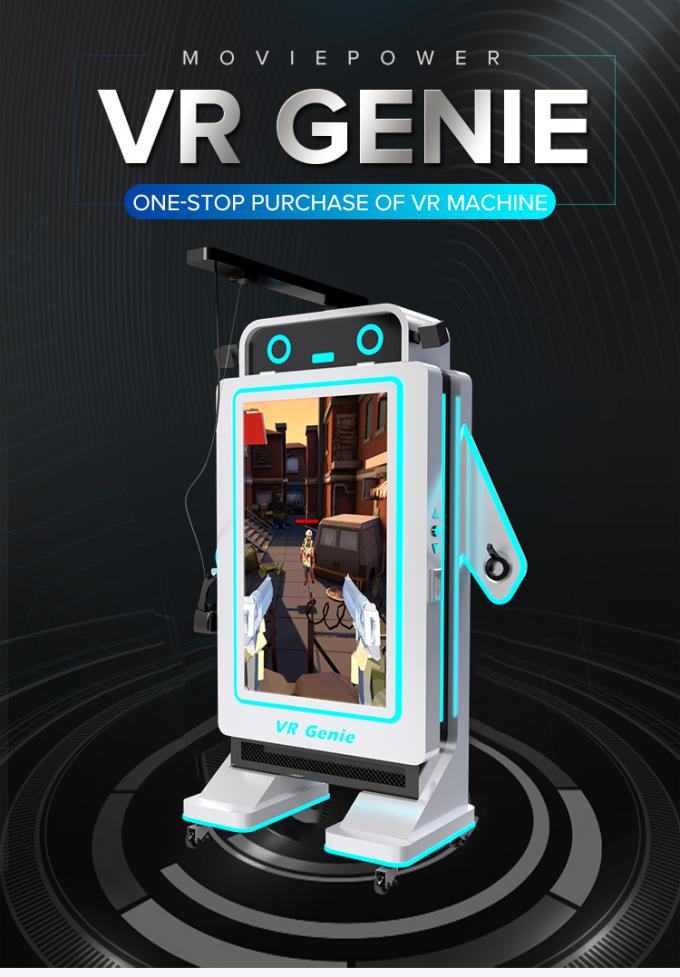 9 डी वीआर वॉकिंग गन शूटिंग गेम वर्चुअल रियलिटी गेम मशीन के साथ पैसे कमाएं उपकरण 0