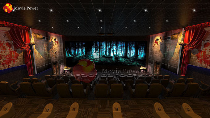वीआर सिस्टम हॉरर 5 डी सिनेमा उपकरण मूवी थियेटर 0