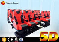 6/9/12 सीट 5 डी सिनेमा प्रणाली 6 डोफ प्लेटफार्म बड़ा 5 डी रंगमंच 5 डी सिनेमा उपकरण