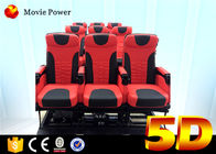 4 डी मोशन चेयर के साथ हाइड्रोलिक और इलेक्ट्रिक सिस्टम 5 डी सिनेमा थिएटर उत्तेजक