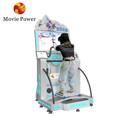 गतिशील इनडोर स्की सिम्युलेटर 9d वर्चुअल रियलिटी स्नोबोर्ड सिम्युलेटर मशीनें