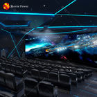 आकर्षक इमर्सिव स्पेशल इफेक्ट 4 डी 5 डी इलेक्ट्रिक सिनेमा थियेटर सिम्युलेटर