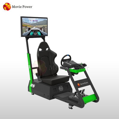 वर्चुअल रियलिटी कार रेसिंग सिम्युलेटर गेम मशीन छोटे पदचिह्न घरेलू वाणिज्यिक उपयोग के लिए