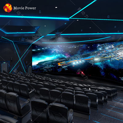 आकर्षक इमर्सिव स्पेशल इफेक्ट 4 डी 5 डी इलेक्ट्रिक सिनेमा थियेटर सिम्युलेटर