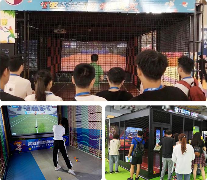 इंटरएक्टिव फिजिकल फिटनेस गेम 9 डी वर्चुअल रियलिटी टेनिस उपकरण वीआर स्पोर्ट गेम 0
