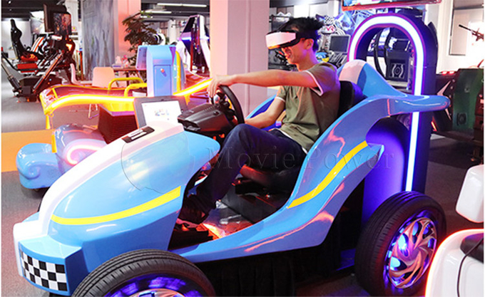 मनोरंजन के लिए बच्चों के लिए 9 डी वर्चुअल रियलिटी ड्राइविंग सिम्युलेटर मल्टीप्लेयर कार रेसिंग गेम 3